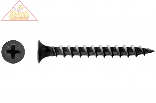 Саморезы СГД гипсокартон-дерево, 65 х 3.8 мм, 2 000 шт, фосфатированные, KRAFTOOL 3005-65