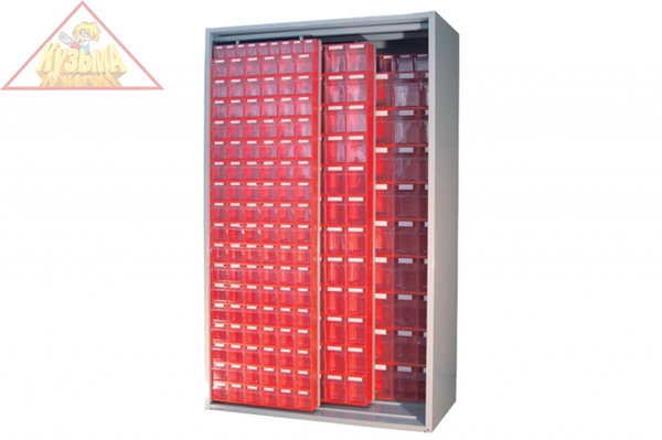 Разборный Стелла-техник Шкаф-купе-FOX-V-450 со сдвижными панелями 1280x605х2125мм, без кассет