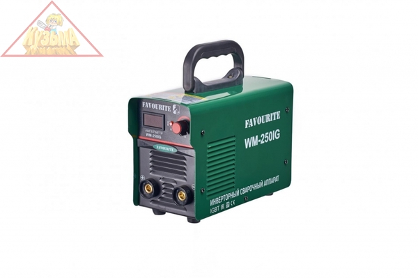 Сварочный инверторный аппарат FAVOURITE 10-250А, 4,5кВт, 1,6-4мм ПВ60% WM-250IG