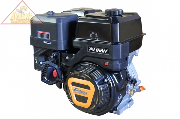 Двигатель LIFAN (20 л.с., 4-хтактный) KP460-R 3А (192F-2T-R 3А)