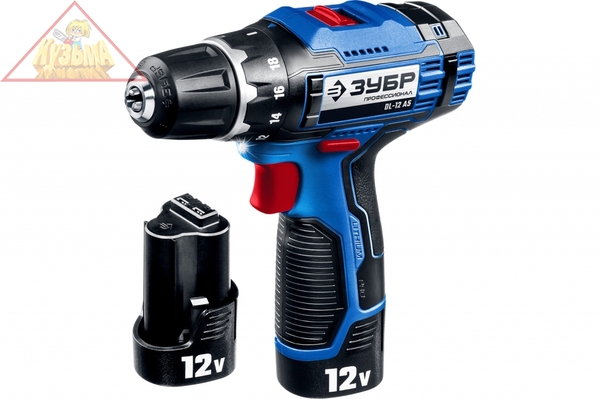 Аккумуляторная дрель-шуруповерт Зубр ПРОФЕССИОНАЛ DL-12 A5