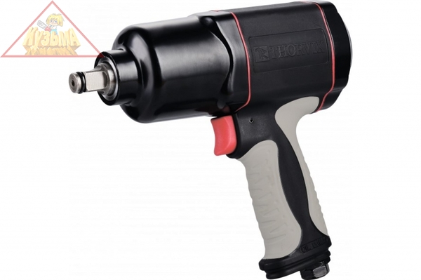 Гайковерт ударный пневматический, композитный корпус, Thorvik1/2"DR 7500 об/мин, 680 Нм арт. AIW1268