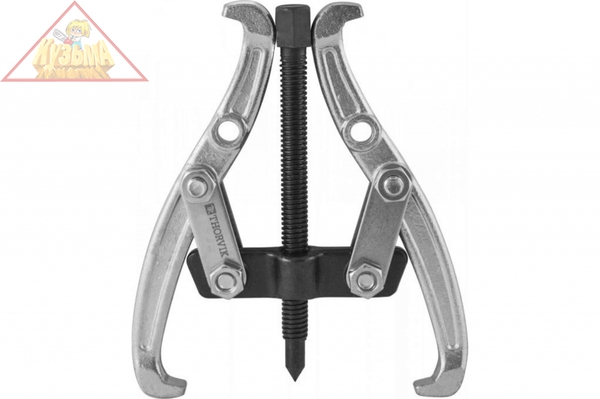 AGP24 Съемник с двумя поворотными двусторонними захватами 100 мм, диапазон захватов 50-102 мм.Thorvik