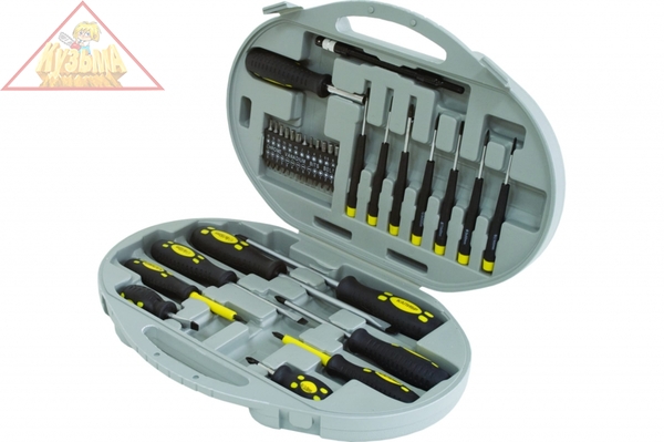 00000048770 Набор отверток универсальный 42 предмета Калибр НОУ-42