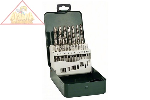 Набор сверл по металлу (1-10 мм; 19 шт) HSS-G Bosch 2609255062