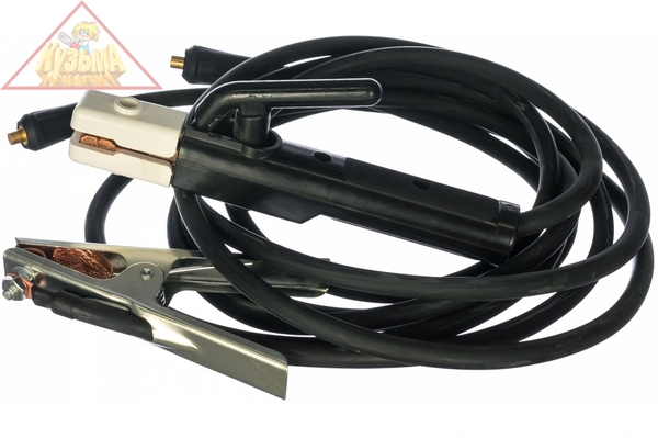 Комплект кабелей для сварки КГ1-25 (3+3м, в сборе с ДС-300 и ЗМС-300, вилка 10-25) Калибр арт.00000064968