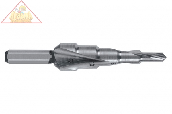 Ступенчатое сверло №0/5 (4,6,8,10,12) BUCOVICE 641005