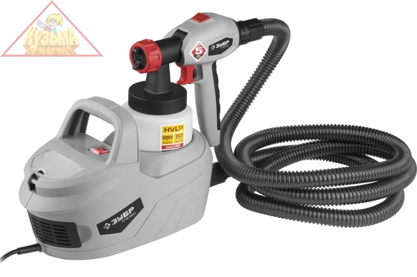 Электрический краскопульт Зубр МАСТЕР КПЭ-650