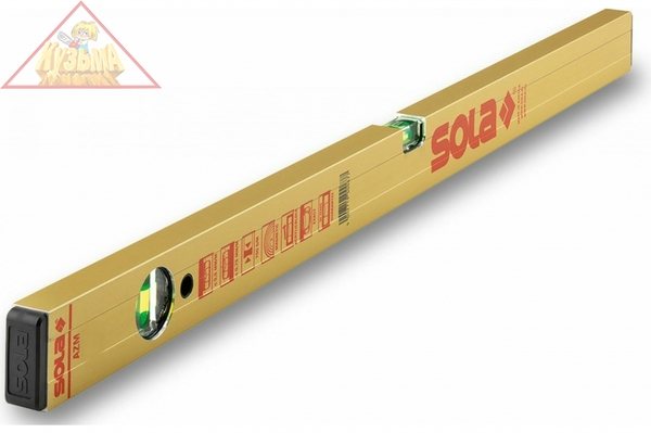 Магнитный уровень, L 120 см, 2 глазка SOLA AZM 120 арт.01181401