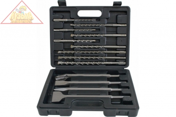 Набор зубил и буров НЗБ-13 SDS-plus Калибр 00000051985