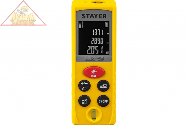 Лазерный дальномер Stayer LDM-40 Professional 34956