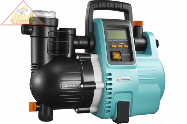 Автоматический напорный насос Gardena 5000/5E LCD Comfort (арт. 01759-20.000.00)