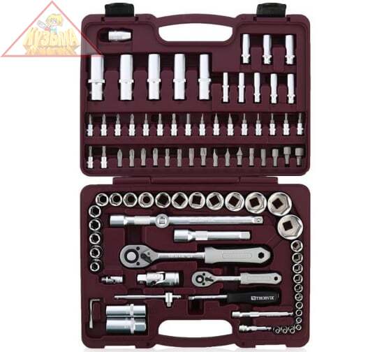 Набор инструмента универсальный Thorvik1/4", 1/2"DR, 94 предмета арт. UTS0094