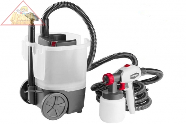 Электрический краскопульт Зубр МАСТЕР КПЭ-750