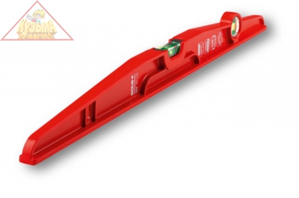 Литой уровень, L 80 см, 2 глазка SOLA M 80 арт.01331101