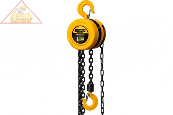 Цепная шестеренная таль STAYER PROLift Profi 4308-1 4308-1_z01