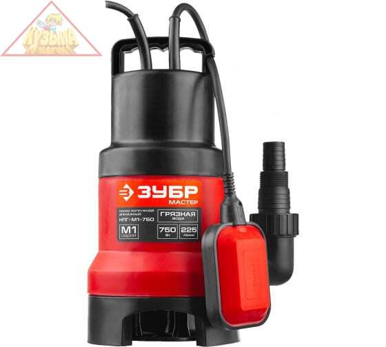 Насос погружной ЗУБР НПГ-М1-750