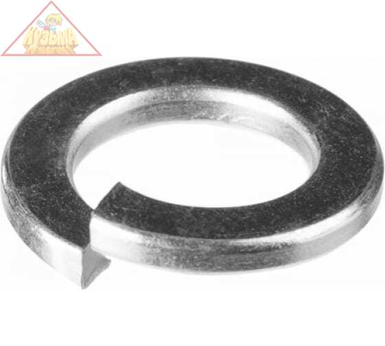 Шайба DIN 127 пружинная, 3 мм, 5 кг, оцинкованная, ЗУБР 303850-03