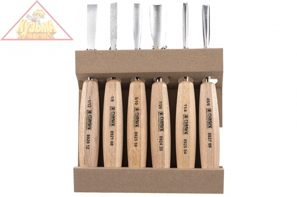 Набор из 6 резцов в картонной коробке Narex 894720