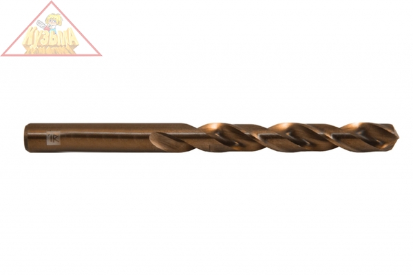 TDB128K5 Сверло спиральное по металлу HSS Co в ПВХ упаковке, d12.8 мм.Thorvik