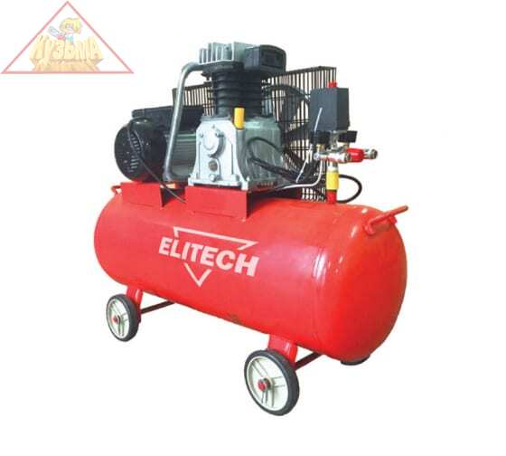 Компрессор ременной масляный ELITECH КПР 100/450/2.2 
