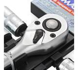 Набор торцевых головок с трещоткой 1/2", 8-24 мм, 15 предметов МАСТАК 0-4015H