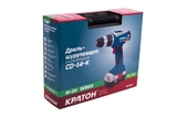 Дрель-шуруповерт аккумуляторная Кратон CD-14-K арт. 3 11 01 035