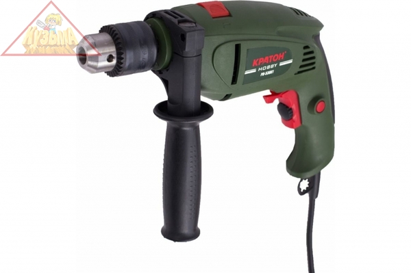 Дрель ударная Кратон PD-530K1, 3 02 01 007