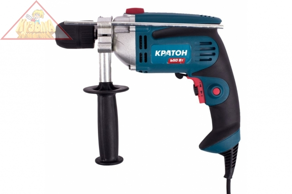 Дрель ударная Кратон PD-650-13P, 3 02 01 022