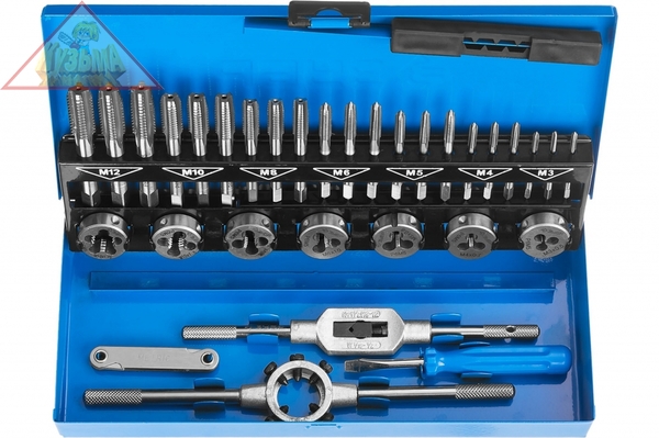 Набор метчиков и плашек №5 ЗУБР ПРОФИ 28110-H32