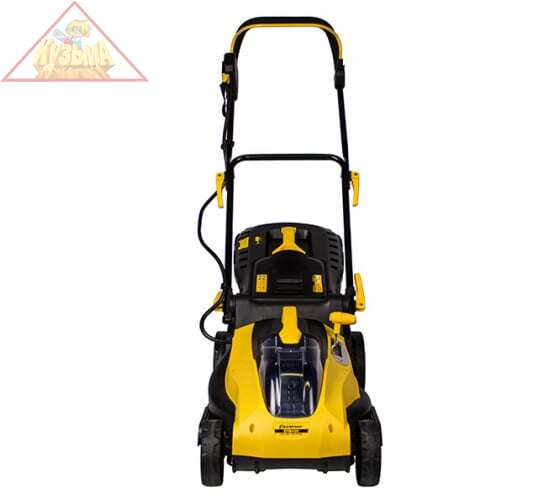 Газонокосилка аккумуляторная CHAMPION EMB400 (36В 4,0Ач Li-ion13,1кг30мин380мм20-70мм45л безАКБиЗУ)