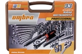 Универсальный набор инструмента Ombra торцевые головки 1/2DR 33 предмета OMT33S