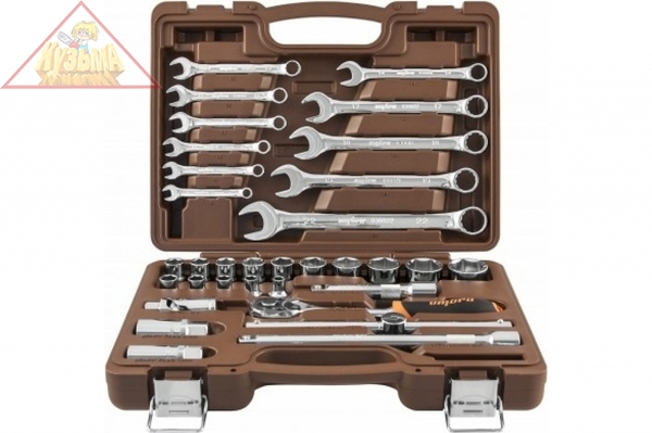 Универсальный набор инструмента Ombra торцевые головки 1/2DR 33 предмета OMT33S