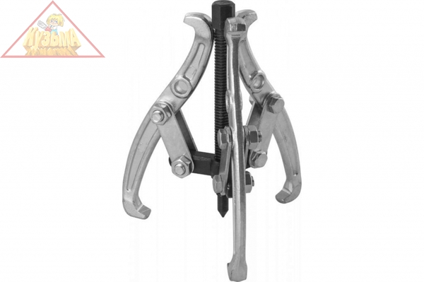 AGP34 Съемник с тремя поворотными двусторонними захватами 100 мм, диапазон захватов 50-102 мм.Thorvik