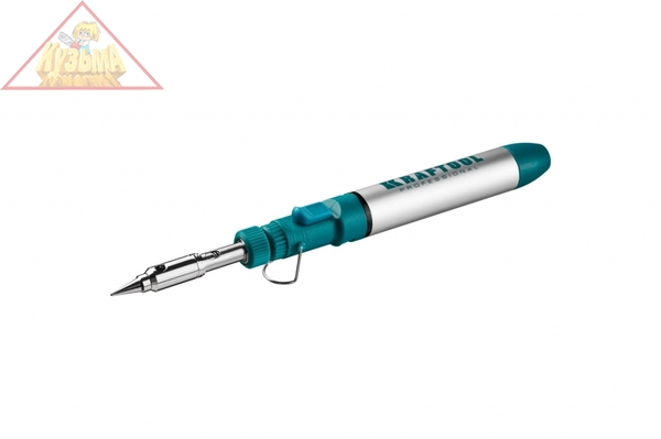 Набор, паяльник газовый, 3в1, 4 насадки, припой, чистка жал, 1300С KRAFTOOL 55504-H8