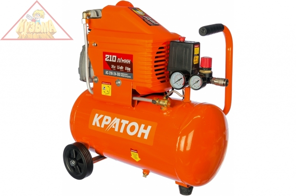 Компрессор с прямой передачей Кратон AC-210-24-DD, 3 01 01 032