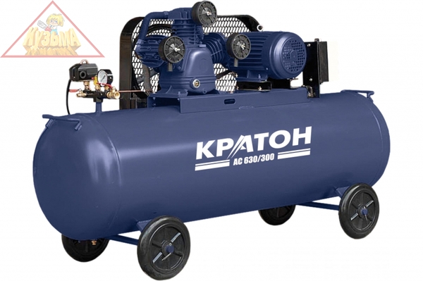 Компрессор с ременной передачей Кратон AC 630/300, 3 01 01 024
