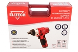 Винтоверт аккумуляторный Elitech ВА 10.8УЛК2, арт. 180930