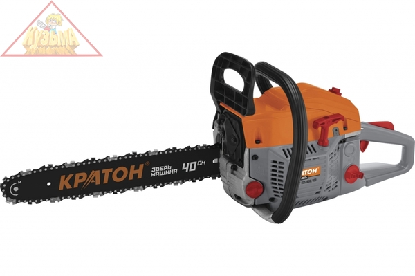 Пила цепная бензиновая Кратон "Зверь машина" GCS-1600/400, 3 14 02 014