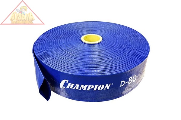 Рукав напорный (80 мм, 100 м, 3 бар) CHAMPION C2551