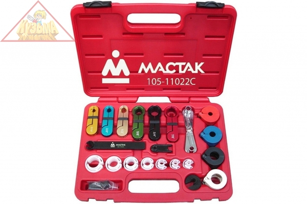 Набор размыкателей для топливной системы и втулок автокондиционера, кейс, 22шт МАСТАК 105-11022C