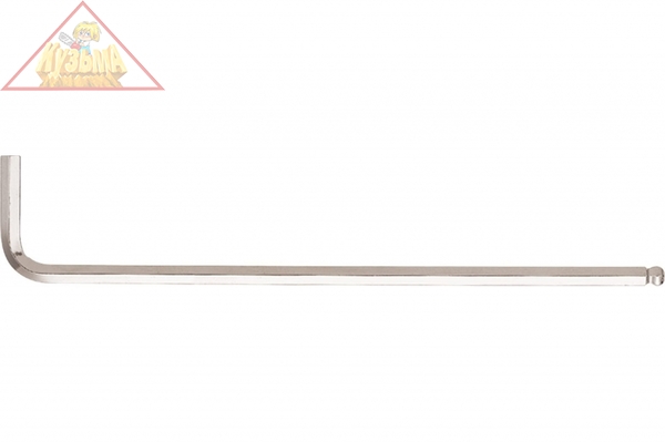 Шестигранный ключ хром, длинный с шариком 17,0 мм, 280х61 мм BONDHUS 17086