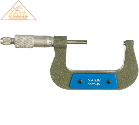 Гладкий механический микрометр ЗУБР ЭКСПЕРТ 34480-75_z01