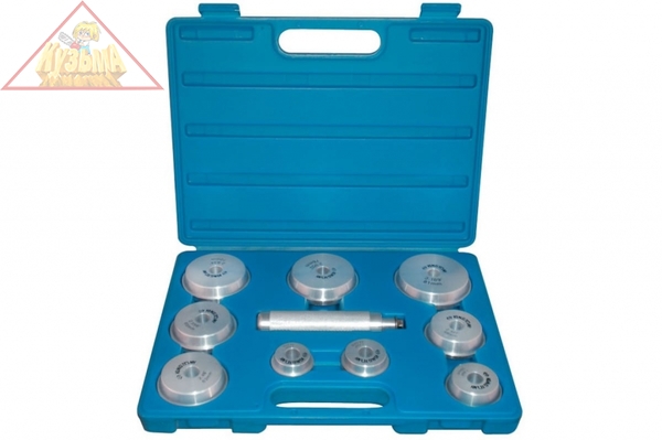 Набор оправок для подшипников и сальников, 39-81 мм, 10 предметов KING TONY 9BA11