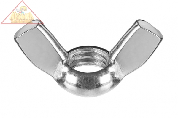 Барашковая гайка ЗУБР, DIN 315, M5, 5 кг, (примерно 1723 шт.) оцинкованная, 303730-05