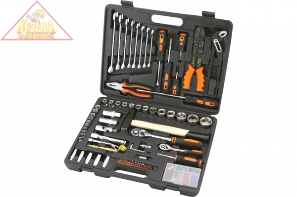 Набор инструментов Кратон TS-11 1/2"+1/4" 99 пр., арт. 2 28 09 011