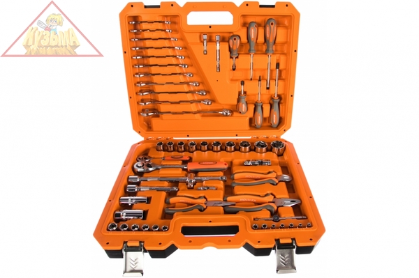 Набор инструментов Кратон TS-24 multi 55, 1/4"+1/2", арт. 2 28 09 024