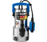 Погружной дренажный насос для грязной воды Зубр Профессионал Т3 НПГ-Т3-1100-С