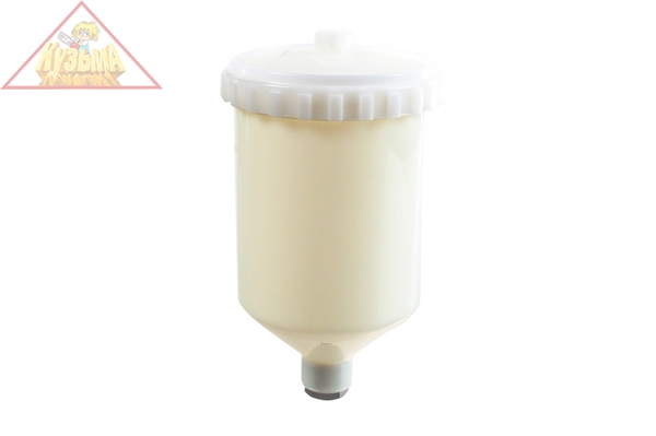 AS-0013 Бачок верхний нейлоновый 0.6 л. для покрасочного пистолета "Краскопульта".Jonnesway