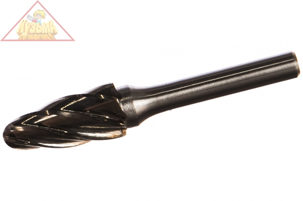 Бор-фреза по алюминию круглоконическая (RBF) D 12.0мм HSS, RUKO 116033A